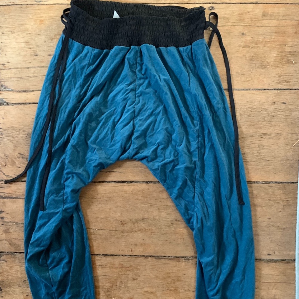 Free People suede harem pants